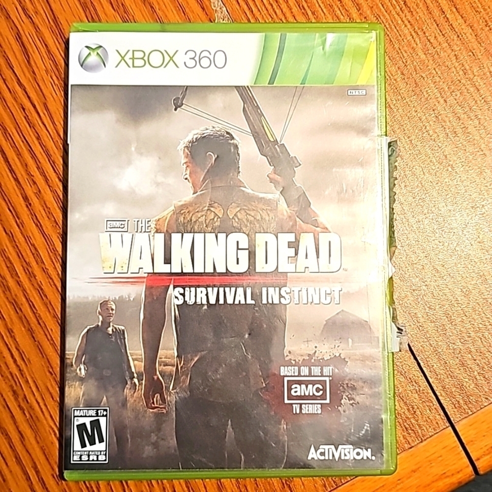 XBOX 360 THE WALKING DEAD Survival Instinct - Used - No Book